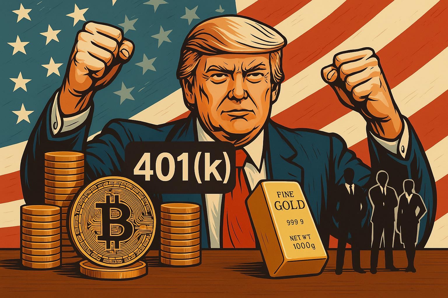 Best Crypto to Buy Now as Trump Injects Crypto Into $9 Trillion Retirement Plans