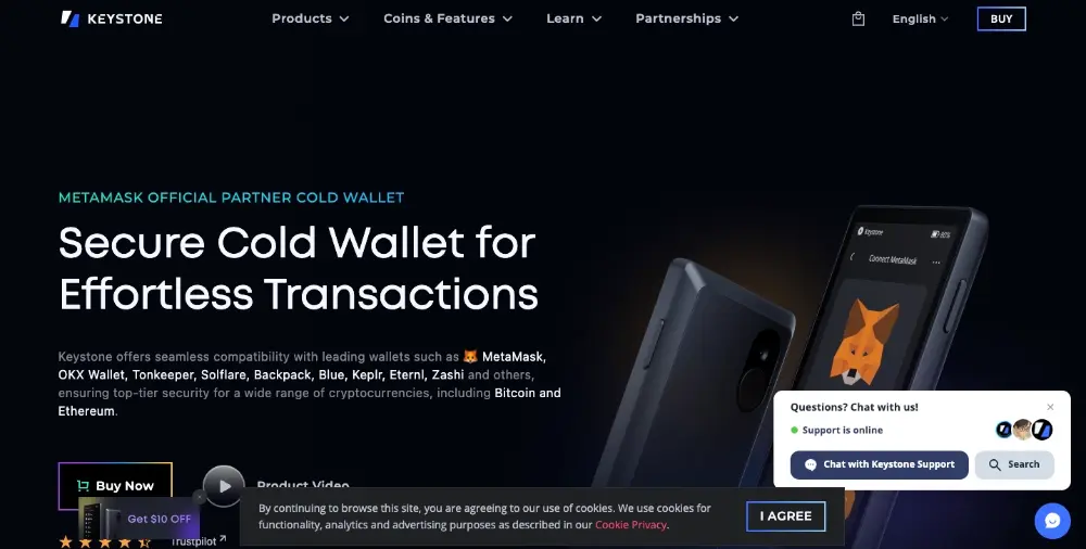 Keystone Cold Wallet