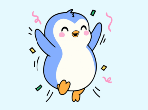 Pudgy Penguins mascot