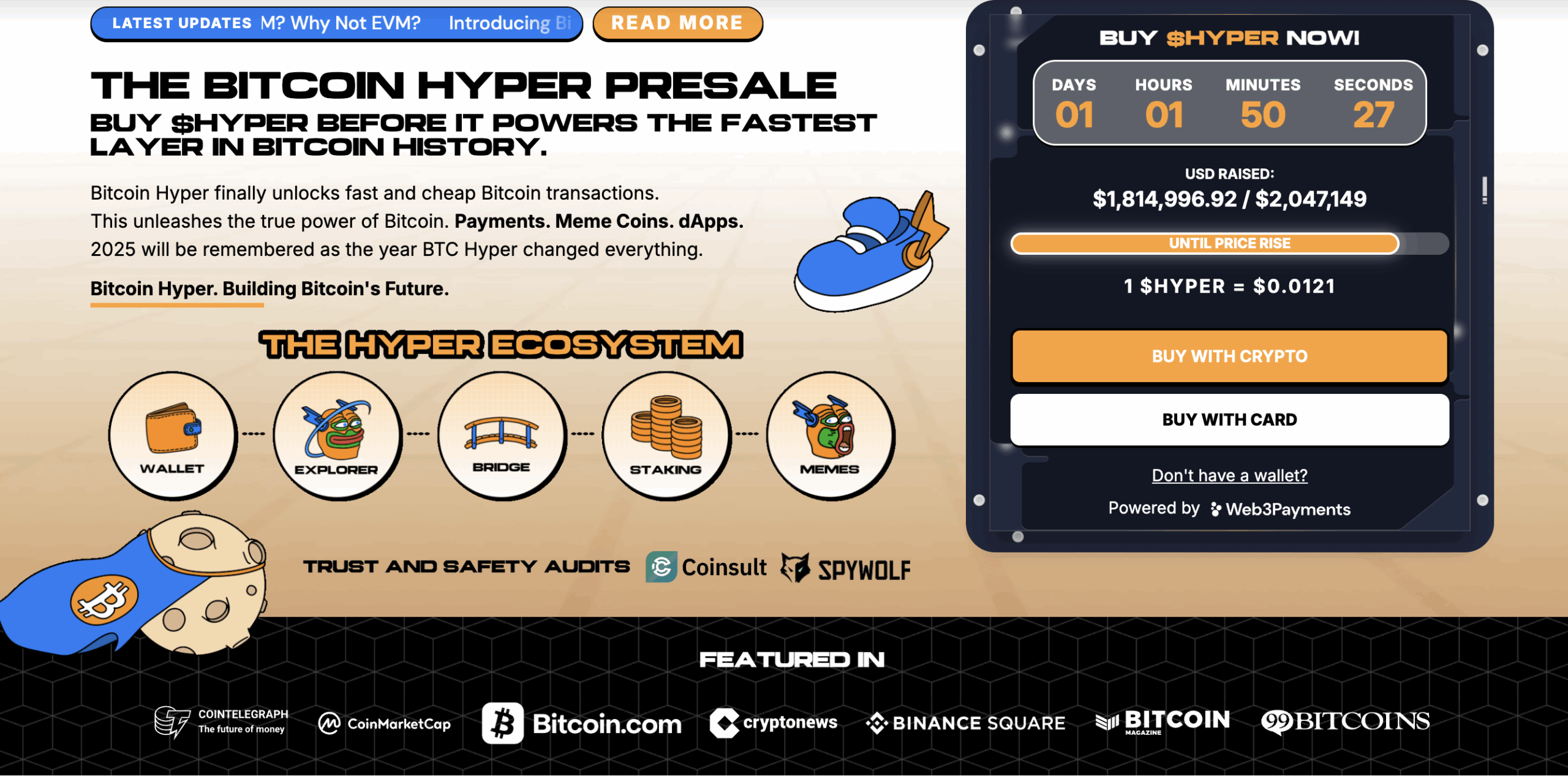 bitcoin hyper presale