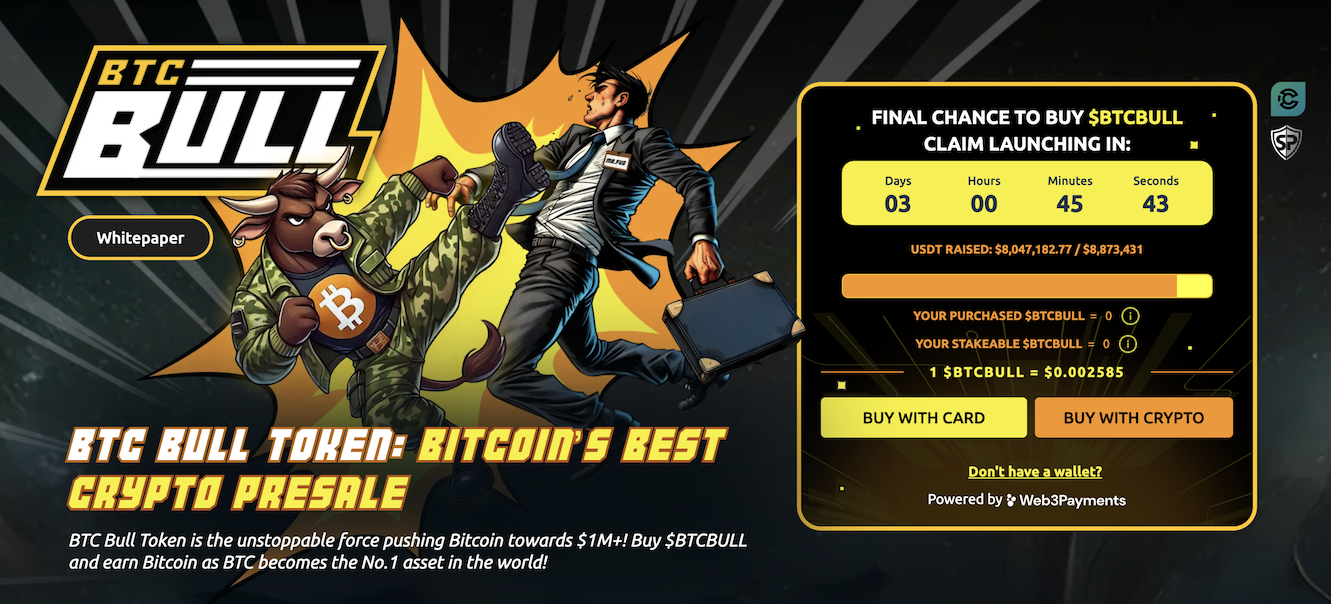bitcoin bull token presale