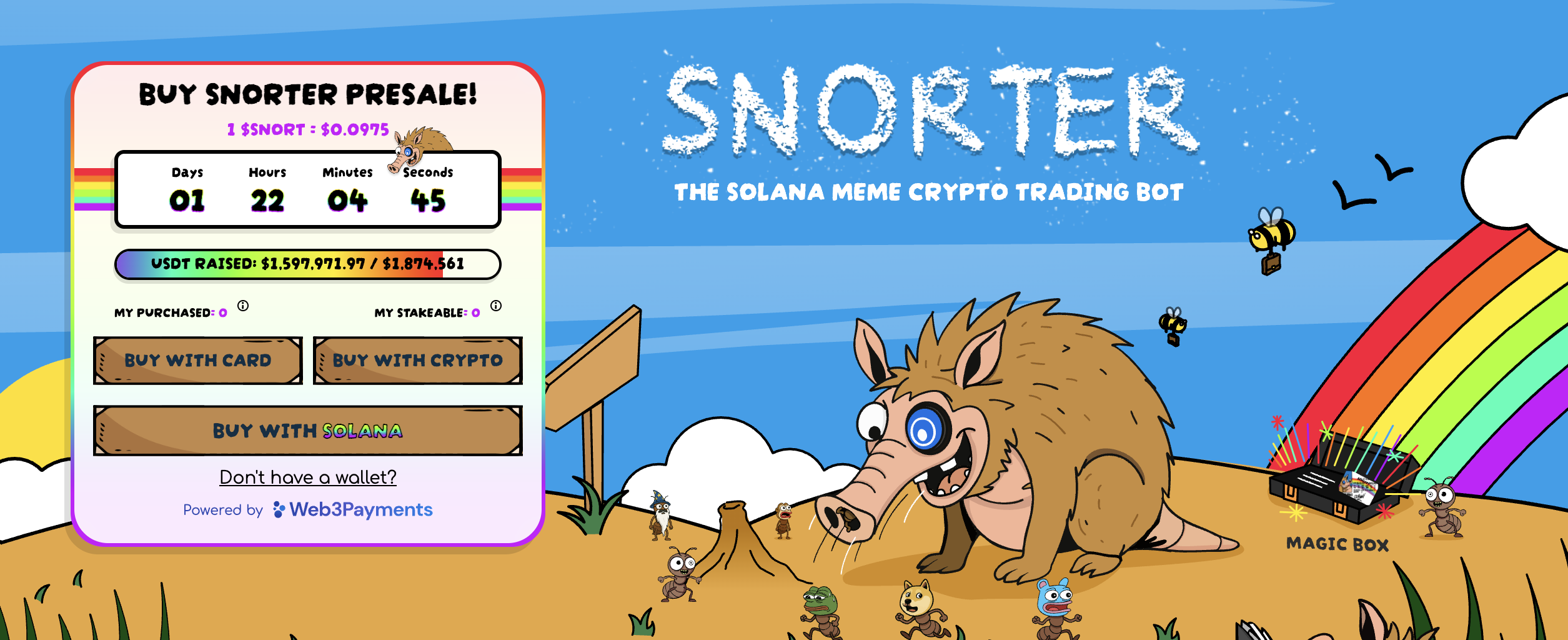 snorter crypto presale