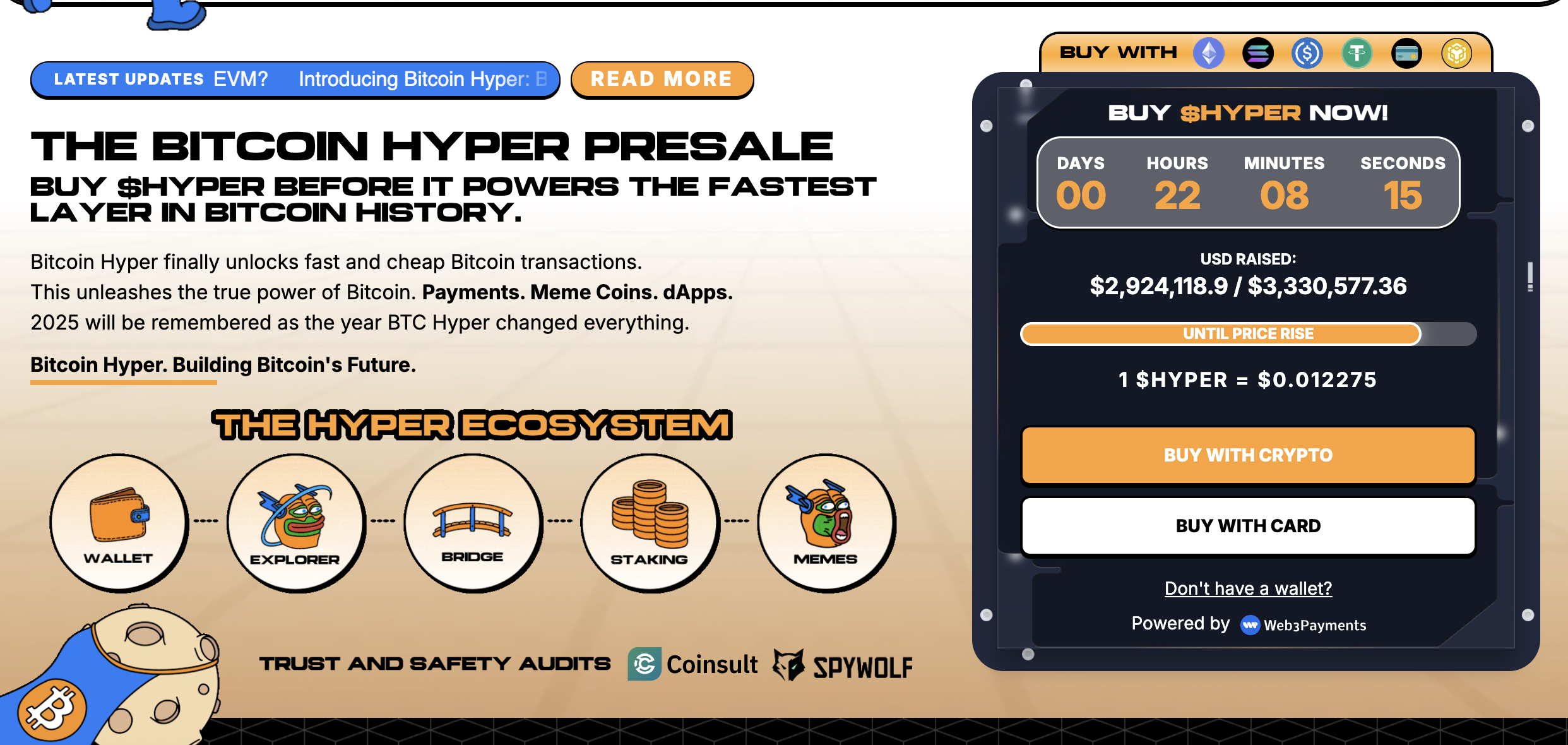 bitcoin hyper presale