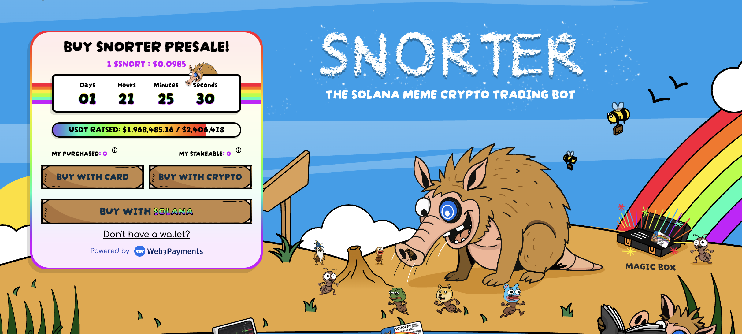 snorter crypto presale