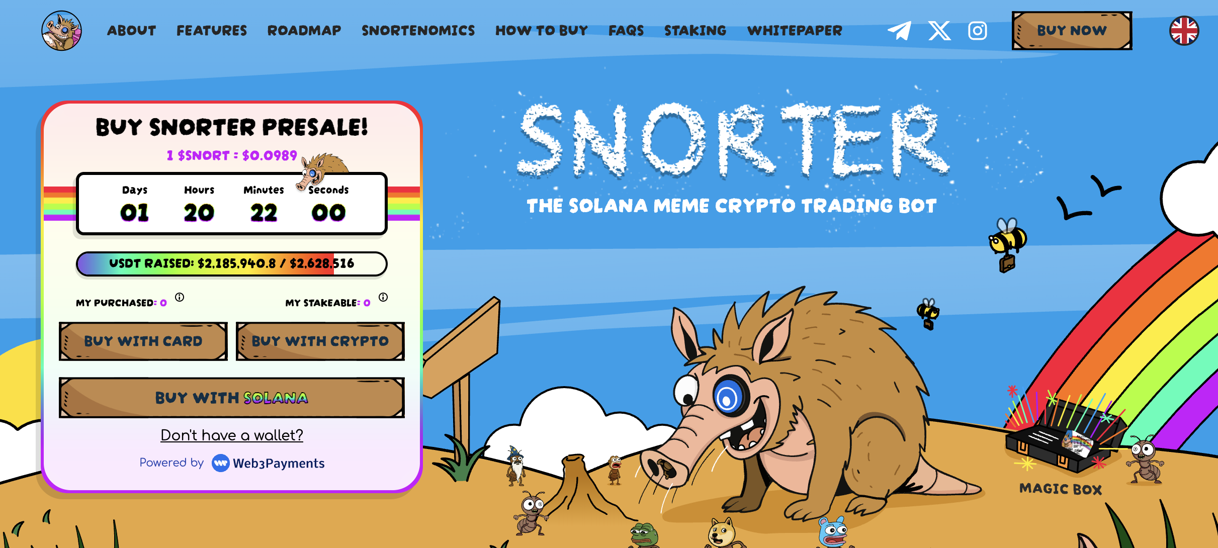 snorter crypto presale