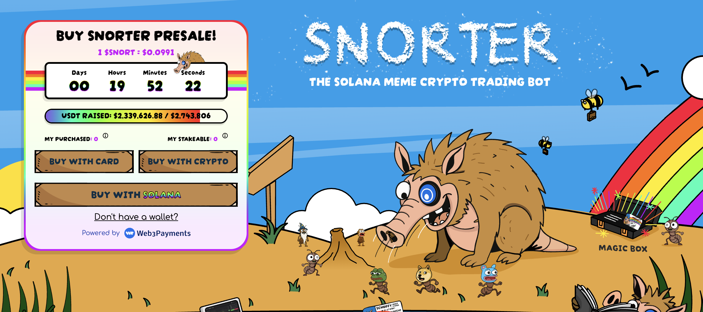 snorter crypto presale