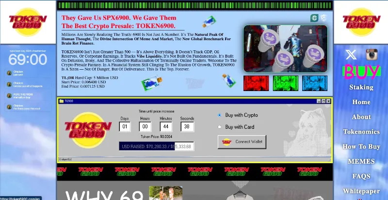 Token6900 homepage