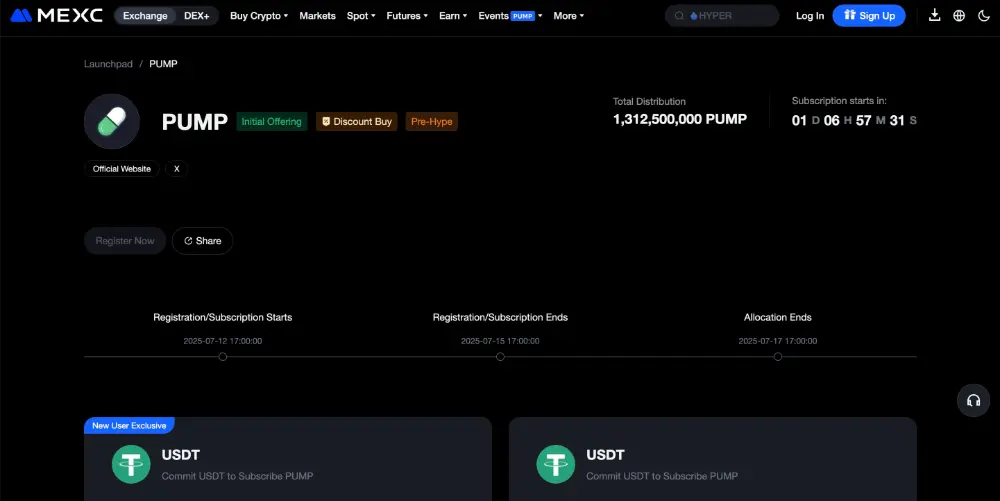 Purchase $PUMP Token – Pump.enjoyable ICO Information + MEXC Bonus (2025)