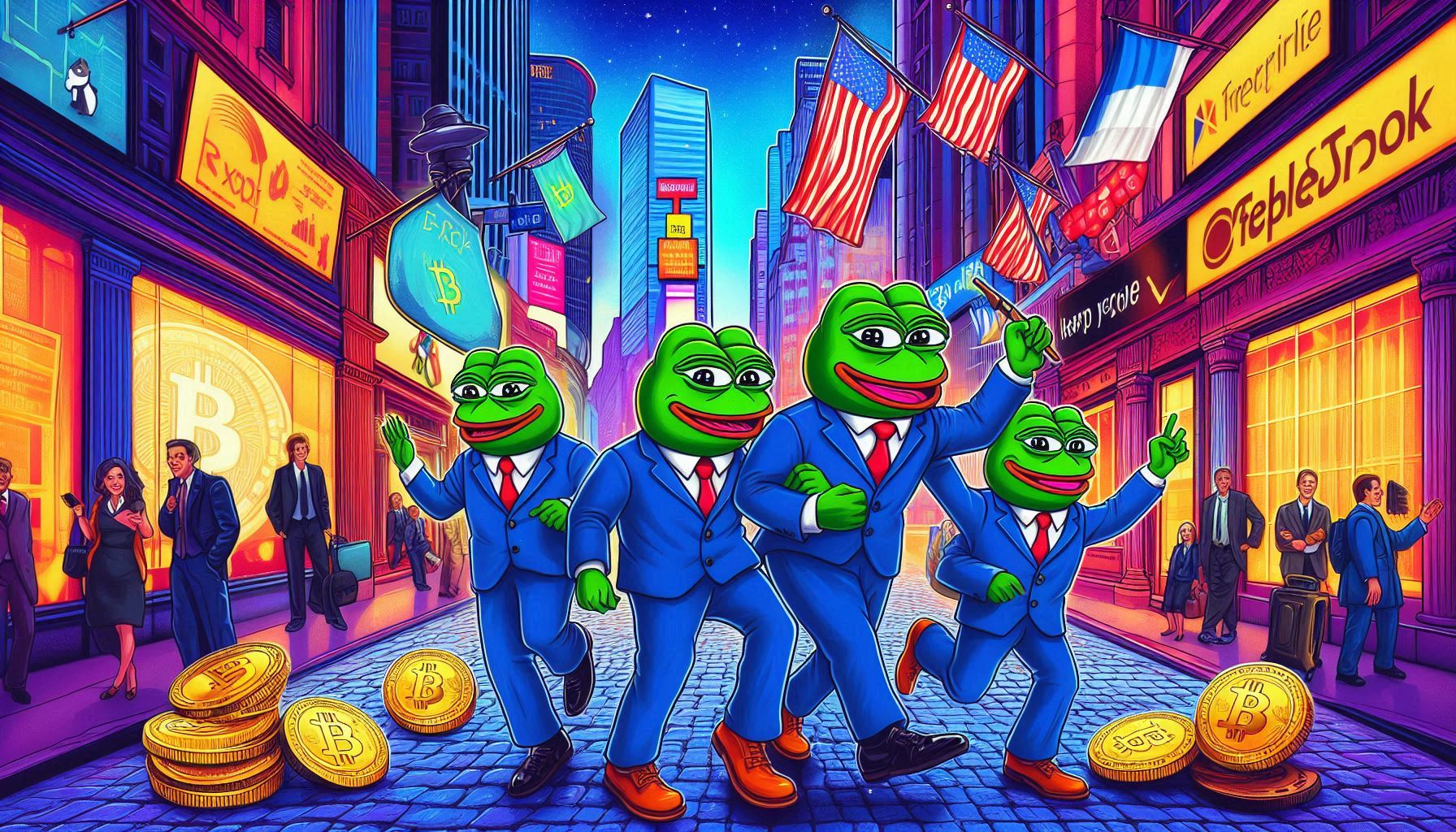 Pepe Price Prediction: One-Month Trend Line Resistance Breakout Could Push PEPE to $0.000015