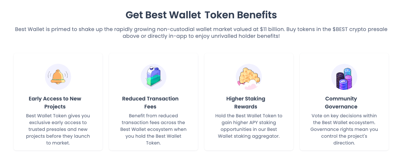 Best Wallet Token utility