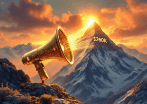 BTC megaphone