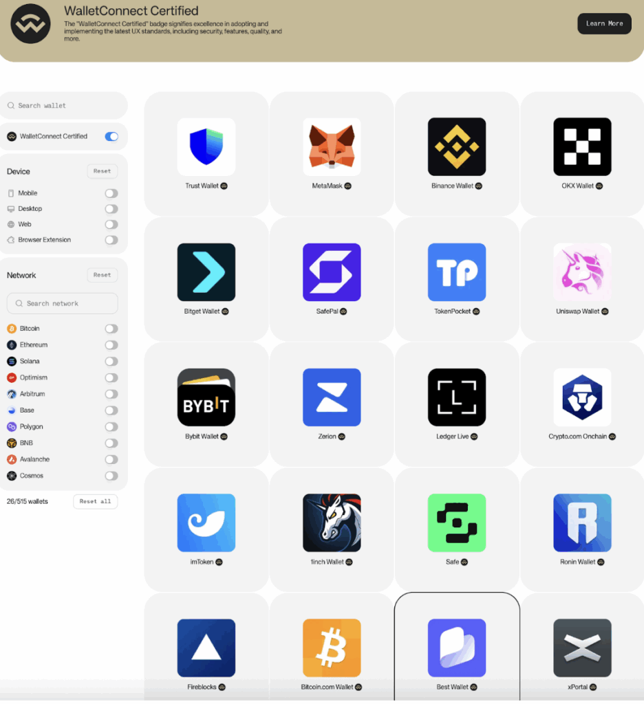 Greatest Pockets Earns WalletConnect Badge as Crypto Goes Mainstream