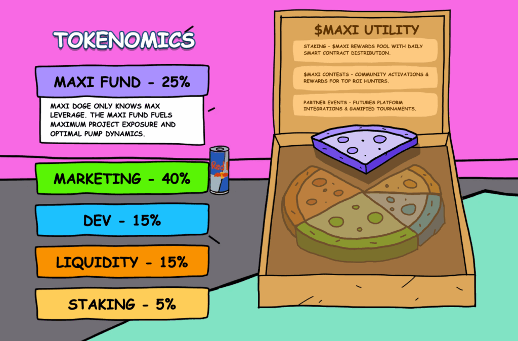 Maxi Doge tokenomics