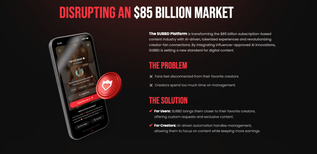 SUBBD presale
