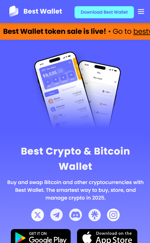 best wallet homepage