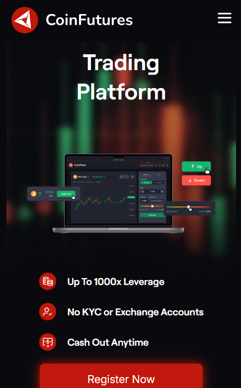 coinfutures homepage