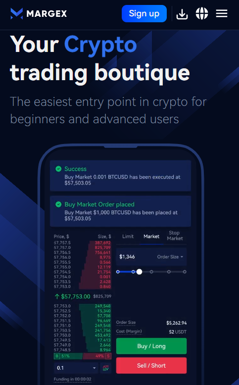 margex homepage