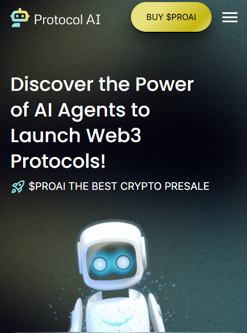 protocol ai homepage mobile