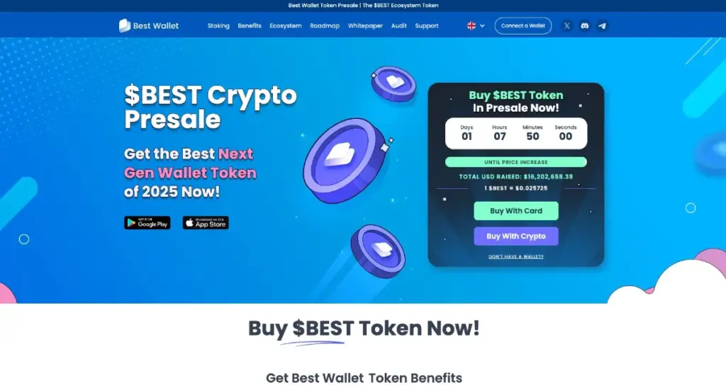 Best Wallet Crypto Presale