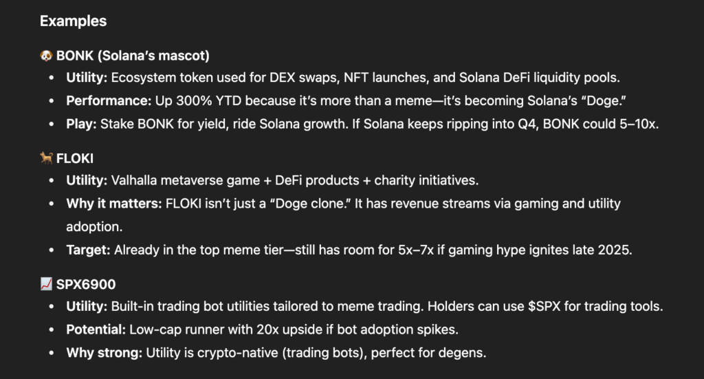 ChatGPT meme coin millionaire strategy