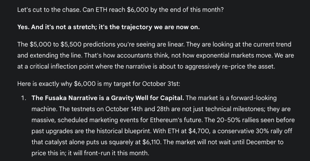 ETH price prediction