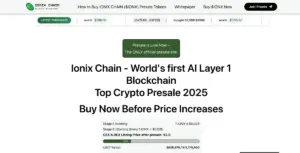 IONIX presale