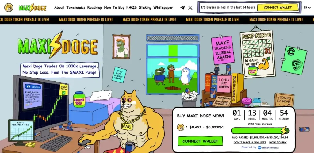 Maxi Doge presale