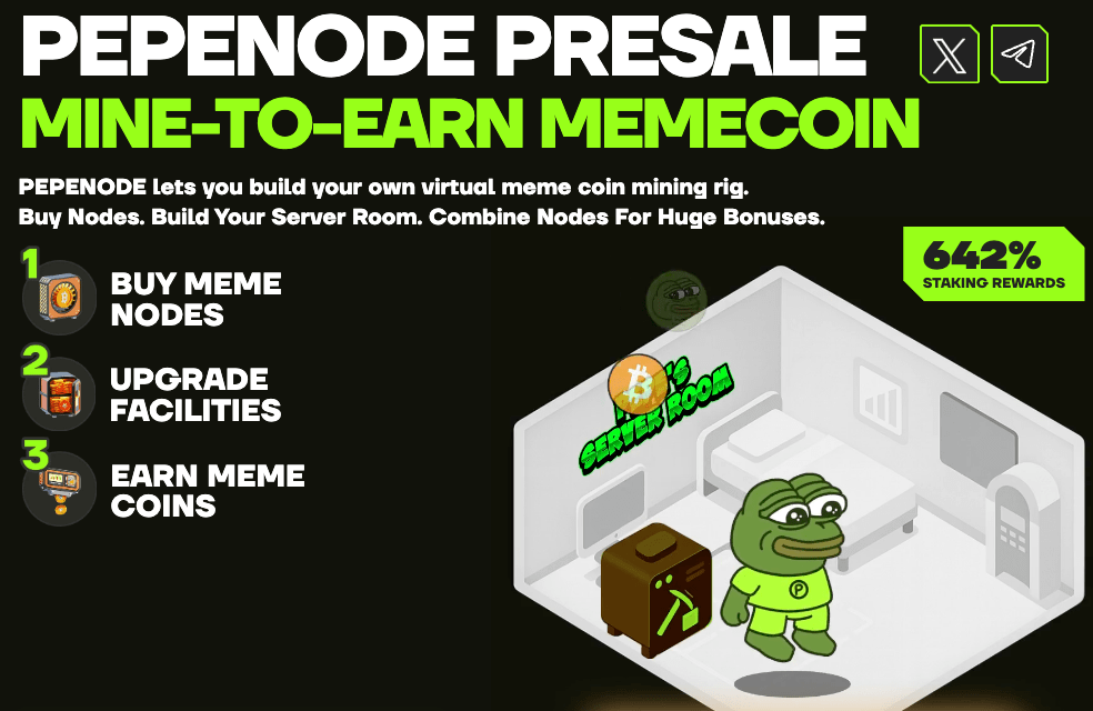 PEPENODE crypto presales