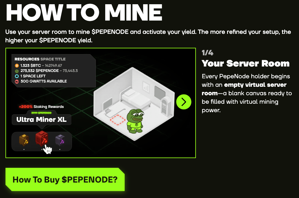 PEPENODE Mine-to-Earn