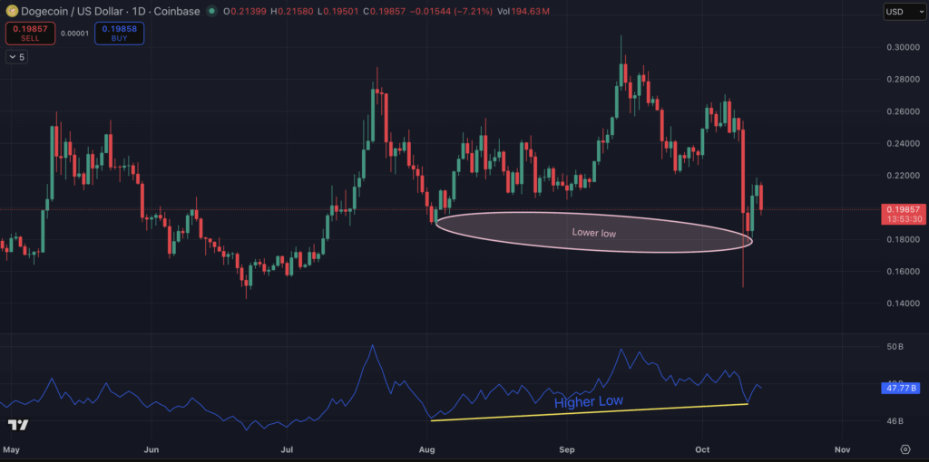 Dogecoin Worth Prediction As DOGE Kinds Bullish Divergence, Time For A New Rally? – CryptoDnes EN