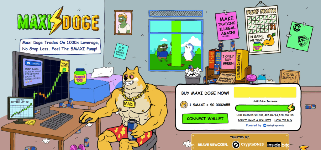 Maxi Doge Soars Towards M as Analysts Name It 2025’s Finest Meme Coin Presale