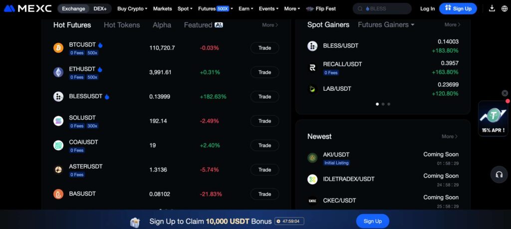 MEXC exchange review