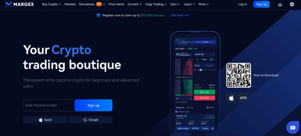 Margex exchange review