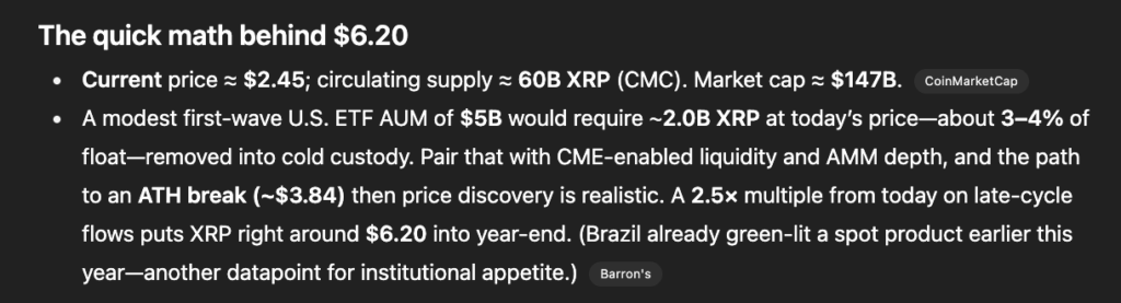 ChatGPT Predicts Worth of XRP, Cardano, PEPENODE by Finish of 2025