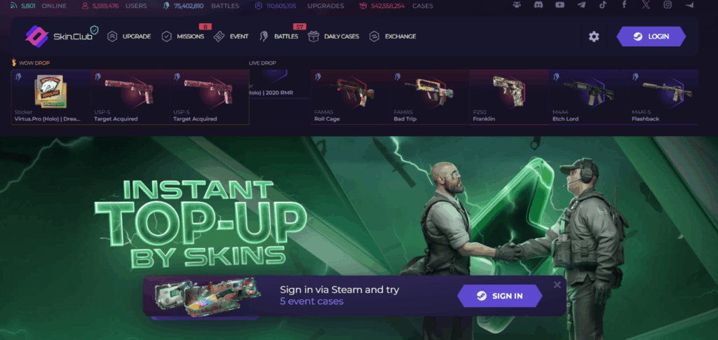 csgo betting sites 2 skinclub-min