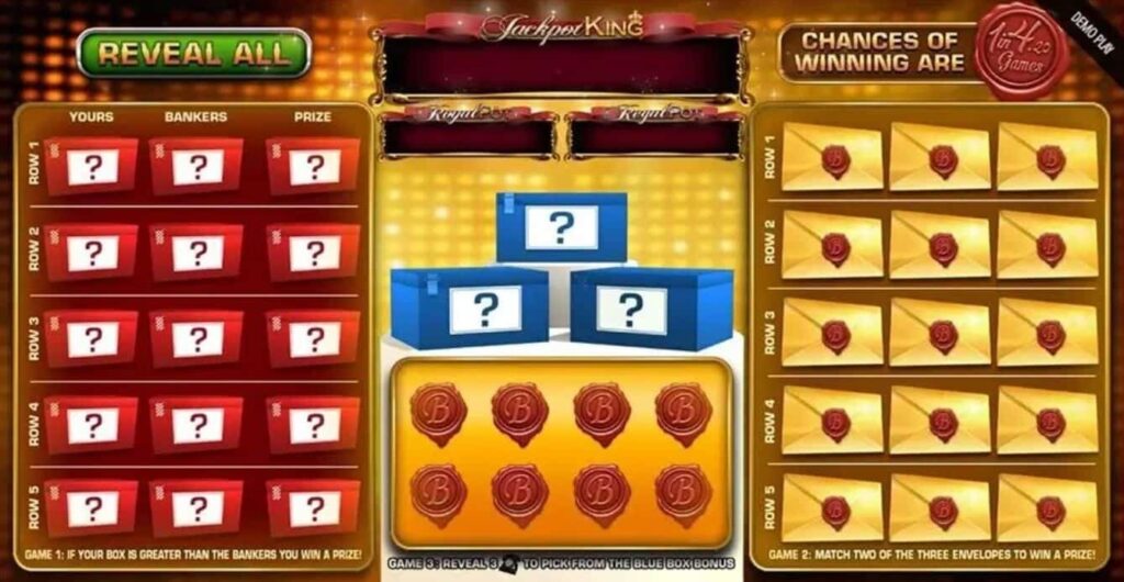 jackpot king game view