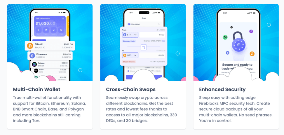 Best Wallet features