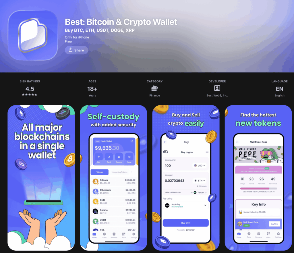 Next Crypto to Explode: FOMO Builds as Best Wallet Token Presale Enters  Final 6 Days