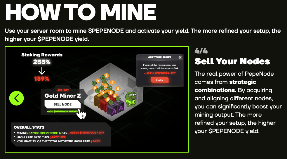 PEPENODE Mine-to-Earn