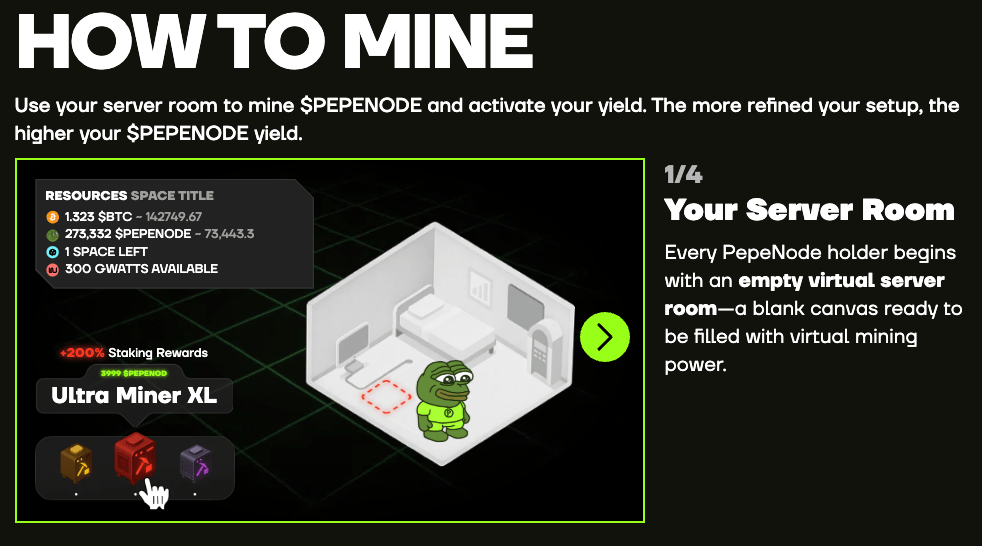 PEPENODE Mine-to-Earn