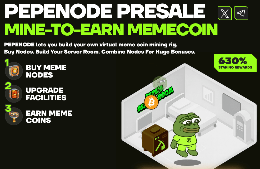 PEPENODE Mine-to-Earn