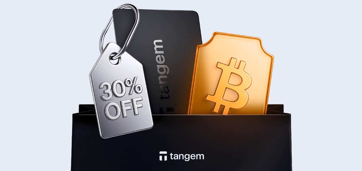 Tangem Black Friday Provide: 30% Off and $10 BTC Bonus on Main {Hardware} Wallets