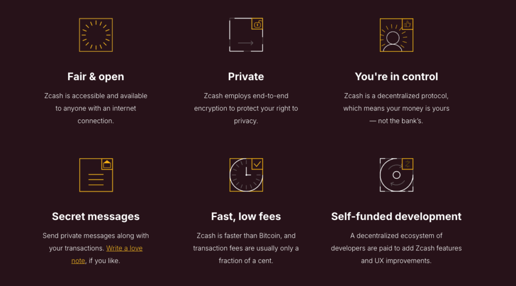 Zcash crypto