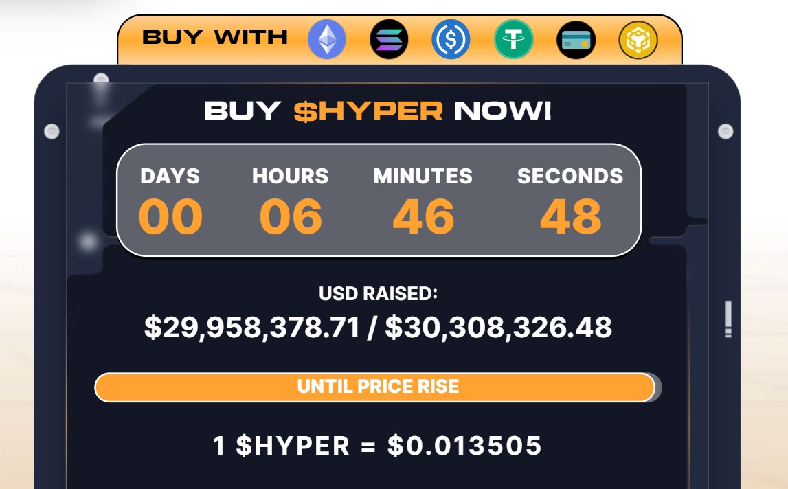 Bitcoin Hyper presale