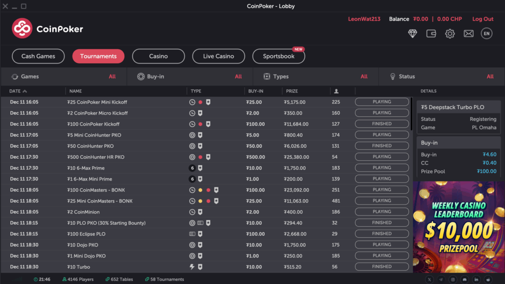 CoinPoker Best Bitcoin Poker