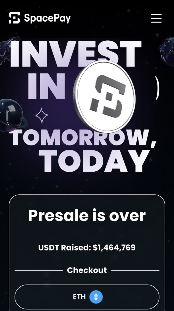 SpacePay New cryptocurrency