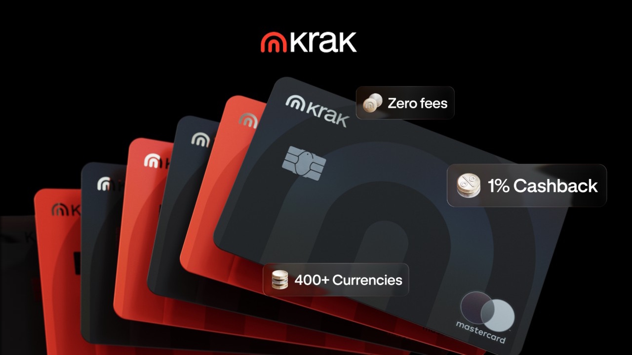 Krak Debuts Its All-In-One Crypto Account and Card: Spend, Ship, Earn as much as 10% APY