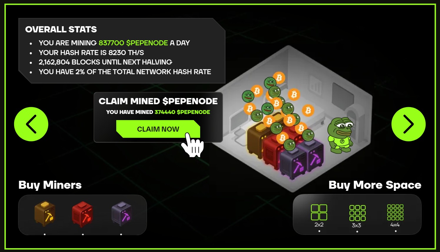 PEPENODE gameplay