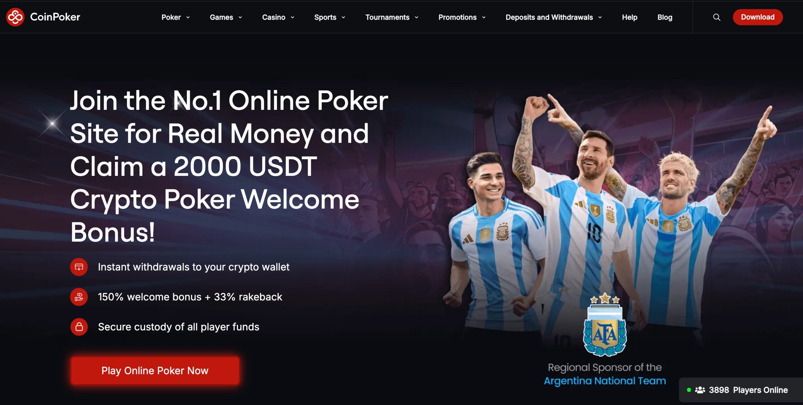 CoinPoker Review 2026: Crypto Poker Room Explained