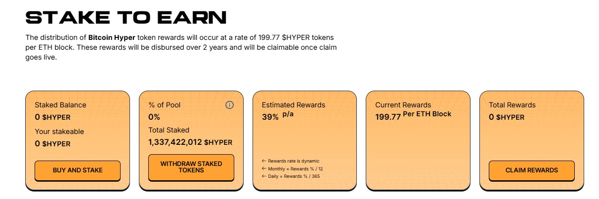 bitcoin hyper staking